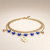 Evil Eye Double Layer Bracelet