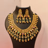 Ethnic kundan pearl jewellery set for weddings